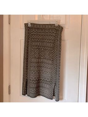 Artisan NY heavy knit long skirt